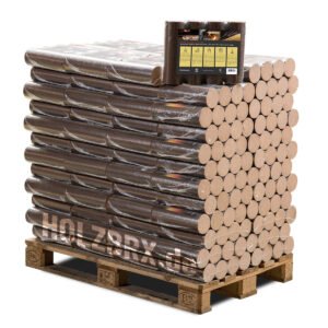 Hardwood briquettes “Pini&Kay” 960kg (6.5 cm X 6.5 cm X 25 cm)