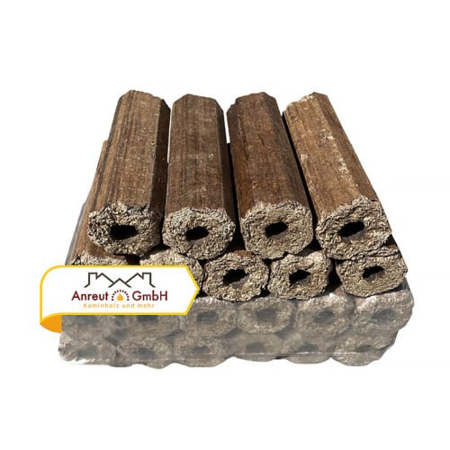 Hardwood briquettes “Pini&Kay” 960kg (6.5 cm X 6.5 cm X 25 cm)