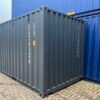 20 foot container, cobalt blue