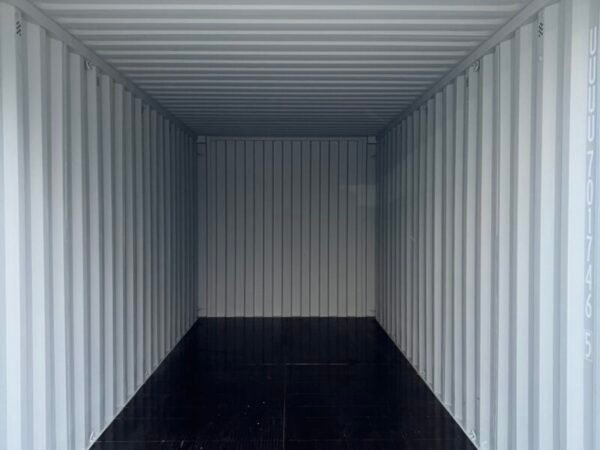 20 foot container, cobalt blue