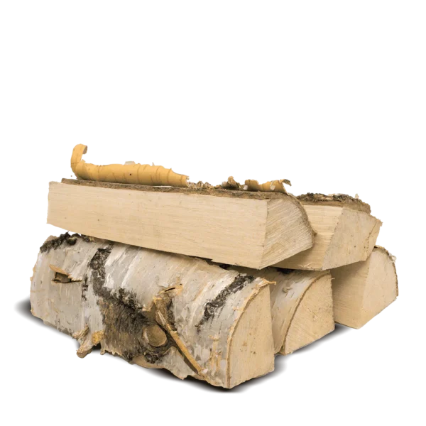 Firewood Birch firewood 1 RM 500 kg (log length 33 cm)