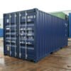 20 foot container, cobalt blue