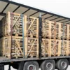Truckload of beech firewood