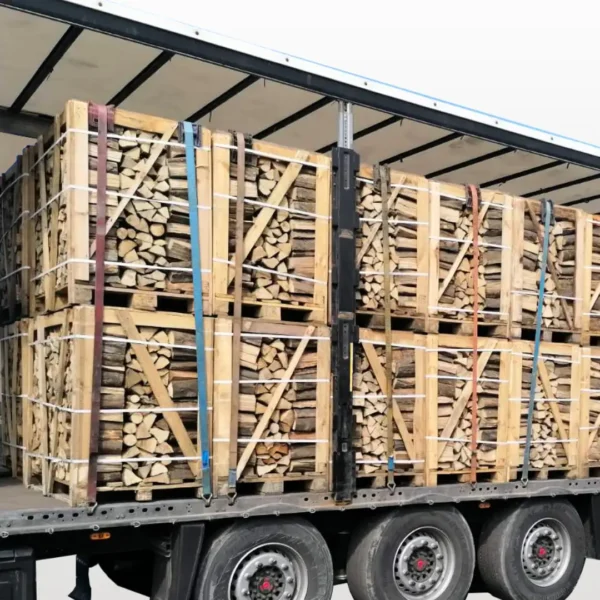 Truckload of beech firewood